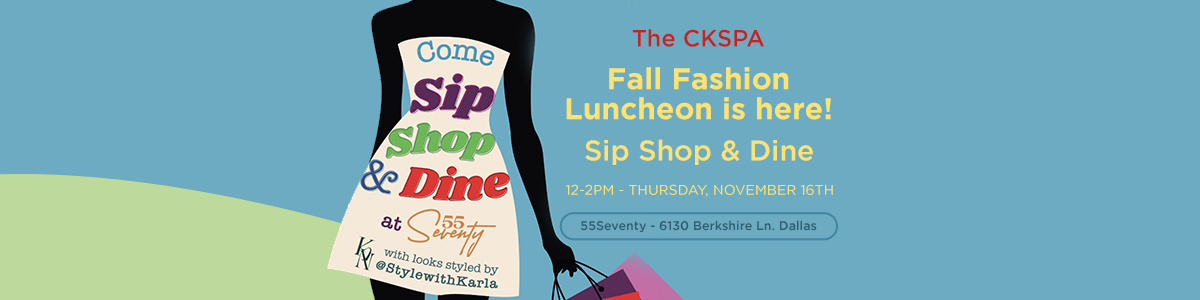 FALL FASHION SIP AND SHOP LUNCHEON